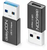 deleyCON USB C Adapter 3.0, 2 Stück, 5Gbit/s, C auf A - Produktbild-Vorschau 2