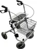 Rollator PlusStandardrollator mit Gitter, Farbe silber Produktbild-Vorschau 1