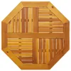 vidaXL Tischplatte 80x80x2,2 cm Achteckig Massivholz Akazie Produktbild-Vorschau 7