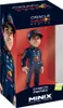 A collectible figurine of Checo Perez in his Red Bull Racing uniform, displayed in its packaging. Produktbild-Vorschau