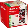 FISCHER Hmoždinky DuoPower 6x50 S s vrutem (50KS) Náhled obrázku produktu 6