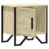 vidaXL Noční stolky 2 ks dub Sonoma 40x30x40 cm výrobek z Náhled obrázku produktu 6
