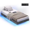 VASAGLE Bettrahmen 90 x 200 cm, mit LED-Beleuchtung, Produktbild-Vorschau 2