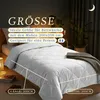 Couette d'été matelassée Blanc 200 cm x 200 cm Voir les images du produit 2
