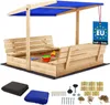 KOTARBAU® Bac à Sable Enfant Extérieur Bois de Pin 140 x Voir les images du produit 1