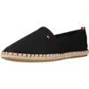 Tommy Hilfiger Flat Espadrille FW0FW06497BDS (37/black) Produktbild-Vorschau 8