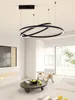 Immax NEO FINO NEW Smart – lampa wisząca z 2 kręgami, 60+80 Podgląd zdjęcia produktu 3