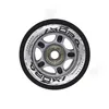 Jeu de roues noires enPolyuréthane76x24 + roulements ABEC9 Voir les images du produit 12