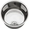 KWC AR lavabo rotondo, RONDO, acciaio inox, 340x187 mm, Anteprima dell’immagine prodotto 1