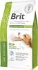 A bag of dog food with a dog being fed from a hand. Produktbild-Vorschau