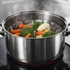 com-four® 2x nerezový párovací vložka do hrnců – párovací Náhled obrázku produktu 2
