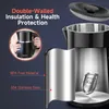 A close-up marketing image of a kettle, highlighting its features and materials. Produktbild-Vorschau