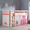 Vipack Spielbett Pino, Liegefläche 90x200 cm mit Textilset Produktbild-Vorschau 3
