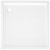 The Living Store Duschwanne Anti-Rutsch Weiß 90x90x4 cm ABS Produktbild-Vorschau 5