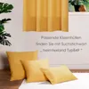 heimtexland ® Deko Vorhang Baumwolle Dekoschal Blickdicht Produktbild-Vorschau 3