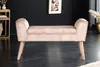 Invicta Interior SCARLETT Sitzbank, Samt beige, 90x56x30 Produktbild-Vorschau 4