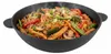 Gusseisen Wok 30 cm Asia Wokpfanne 4,7L Schmortopf Produktbild-Vorschau 1