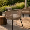 Gartenstuhl Lounge Stuhl 2er Set Gartensessel Rope Produktbild-Vorschau 5