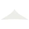 vidaXL Vela de sombra, 160 g/m², blanca, 3x4x4 m, HDPE - Vista previa de la imagen del producto 3