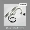 KLARWERK® Paul | ausziehbare Niederdruck Armatur Silber Produktbild-Vorschau 9