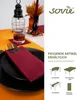 Sovie HOME Serviette Bordeaux aus Linclass® Airlaid 40 x 40 Produktbild-Vorschau 4