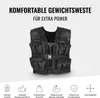 GORILLA SPORTS® Gewichtsweste - inkl. Tragetasche, Produktbild-Vorschau 3