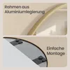 SONGMICS Wandspiegel, Spiegel rund, Metallrahmen, 80 cm d, Produktbild-Vorschau 12
