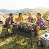 Outsunny campingtafel, inklapbaar met opbergvak, draagtas, Productafbeelding-voorbeeld 2