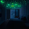 14 stücke Leuchtende Planeten Wandaufkleber Glow in The Produktbild-Vorschau 13