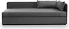 Tagesbett - 80x180 cm - Kinderbett Sofabett - Grau - mit Produktbild-Vorschau 2