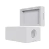 A white, rectangular cat house with an opening on one side and a separate lid is shown against a white background. Náhled obrázku produktu