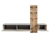 Anbauwand Wohnwand Luzz SGCE mit Push-Click Lamellenoptik Produktbild-Vorschau 3