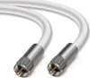 5m Koaxialkabel KUPFER 135dB F-Kompressionstecker Produktbild-Vorschau 1