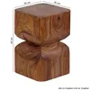 Stolík  wl1.562 sheesham masív 30x45x30cm rustikálny Náhľad obrázku produktu 5