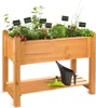 Hochbeet Premium aus Kiefernholz, Honig, 114 x 60 x 84,4 cm Produktbild-Vorschau 2