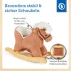 Bieco Plüsch Schaukeltier Pferd 60 cm | Kinder Produktbild-Vorschau 3