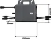 SUNNIVA® 2000W Balkonkraftwerk BIFAZIAL FULLBLACK komplett Produktbild-Vorschau 4