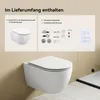 HOROW Hänge Toilette Spülrandloses WC - Produktbild-Vorschau 11