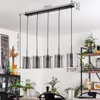 Ayman Hängelampe aus Metall/Glas in Schwarz/Rauchfarben Produktbild-Vorschau 4