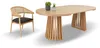 Masseno Ausziehbar Esstisch LAMELLI 110 - 210 cm x 110 cm Produktbild-Vorschau 4
