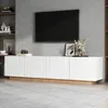 Merax TV-kast, TV-meubel met 4 deuren, modern design met Productafbeelding-voorbeeld 1
