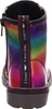 The back view of a single child's boot. Produktbild-Vorschau