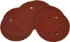 GÜDE Schleifpapier Set 6 Stk 125mm Schleifscheiben Klett Produktbild-Vorschau 1
