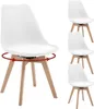 WOLTU Esszimmerstühle drehbar, Design Stuhl, modern, aus Produktbild-Vorschau 1