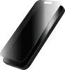 A screen protector is shown being placed on a smartphone. Podgląd zdjęcia produktu