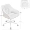 WOLTU Homeoffice Stuhl, Schminkstuhl, Drehstuhl, Produktbild-Vorschau 3