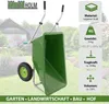 2-Rad Schubkarre XL 200 L 300 kg Gartenschubkarre Produktbild-Vorschau 3