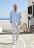 JOHN DEVIN Langarmhemd Regular Fit blau-gestreift Größe Produktbild-Vorschau 5