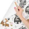 10m VLIES TAPETE Rolle Kinderzimmer Bären Füchse Hirsche Produktbild-Vorschau 3