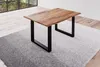 Baumkantentisch 120x80cm Mailand, Sheesham-Holz Produktbild-Vorschau 2
